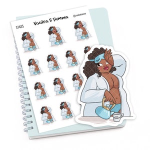 Morning Moments Jada Character Planner Stickers, S1425