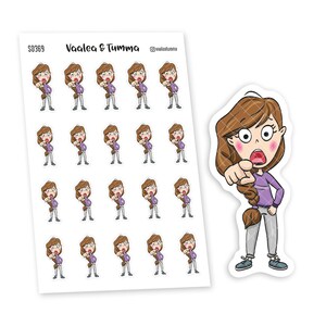 Salut toi ! Stickers pour agenda, Vaalea - S0368-369, Stickers motivants