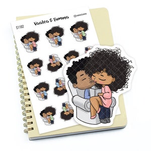 Pegatinas planificador "Zuri" - Amor, S1102/S1107