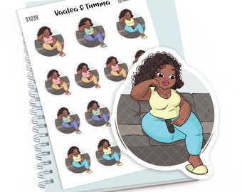 Planner stickers "Jada" - Movie Night, S1039