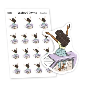 Planner Stickers "Het leven is mooi", Nia - S0541/S0575, Good mood stickers