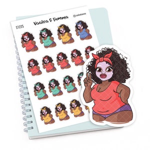 Planner stickers &quot;Jada&quot; - Face care, S1225