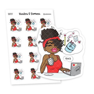 Stickers pour agenda, Nia - S0727/S0739, Stickers pour agenda shopping