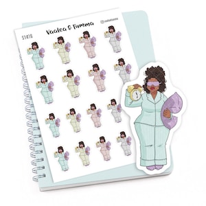 Plannerstickers "Jada" - Time to Get Some Rest, S1416