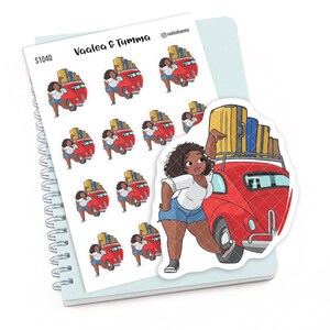 Planner stickers "Jada" - Road trip, S1040