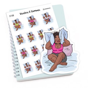 Adesivos de planner "Jada" - estou farto, S1168
