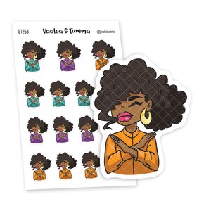 Stickers agenda mignons pour les moments de stress : Oh, non !, Nia - S1253/S1261