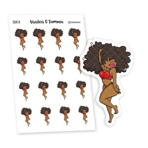 Ich bin Sexy und ich weiß es Sticker, Nia - S0414/S0614, Sexy Planner Stickers
