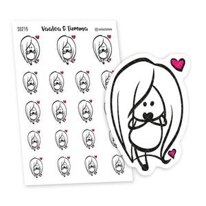 Planner Stickers Ensi - Love is..., S0219, Adesivi motivazionali