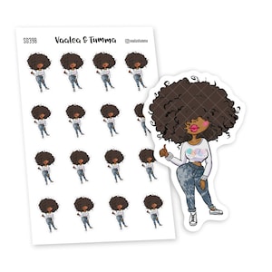 Adesivos de planejador estou bem, Nia - S0398/S0598, adesivos de planejador estou bem