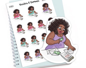 Planner stickers "Jada" - My budget, S1051