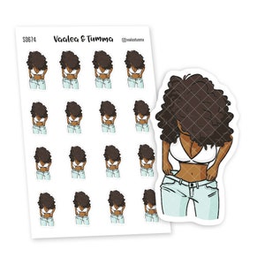 Stop met wensen. Begin met doen! Plannerstickers, Nia - S0674/S0692, plannerstickers afvallen