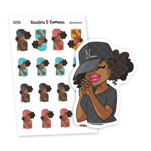 Adesivos de planner "Estou bem", Nia - S0998/S1032
