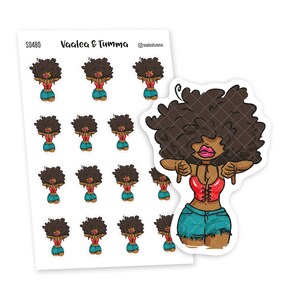Zeg "NEE!" Plannerstickers, Nia - S0480/S0641, Not Happy Plannerstickers