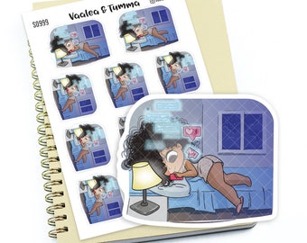 Planner stickers "Zuri" - Insta Night, S0999/S1011