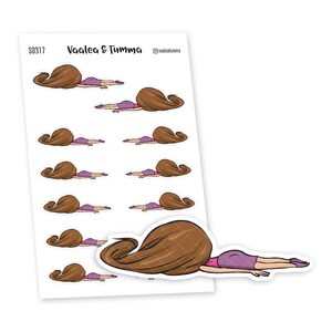 Pegatinas para planificador "Es solo un mal día, no una mala vida", Vaalea - S0316-317, Pegatinas para planificador "Un mal día", Pegatinas para planificador "Depresión"