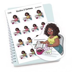 Planner stickers "Jada" - Planner Time, S1048