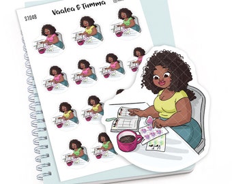 Planner stickers "Jada" - Planner Time, S1048