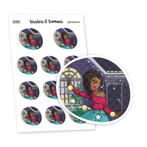 Nia planner stickers - Outdoor Christmas decorating, S0969/S0988