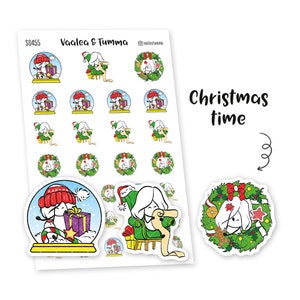 Christmas Time Planner Stickers, Ensi - S0455, Happy New Year
