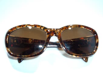Vintage Escada Tortoise Sunglasses France E 1004