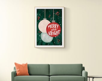 Merry & Bright Print