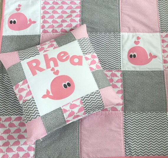 personalised cot bedding