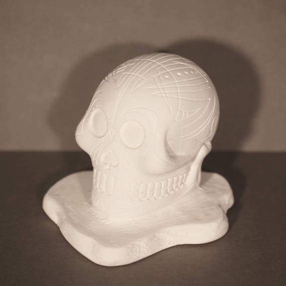 134 Handmade Latex casting mold mould concrete casting form Skull Skull Skull