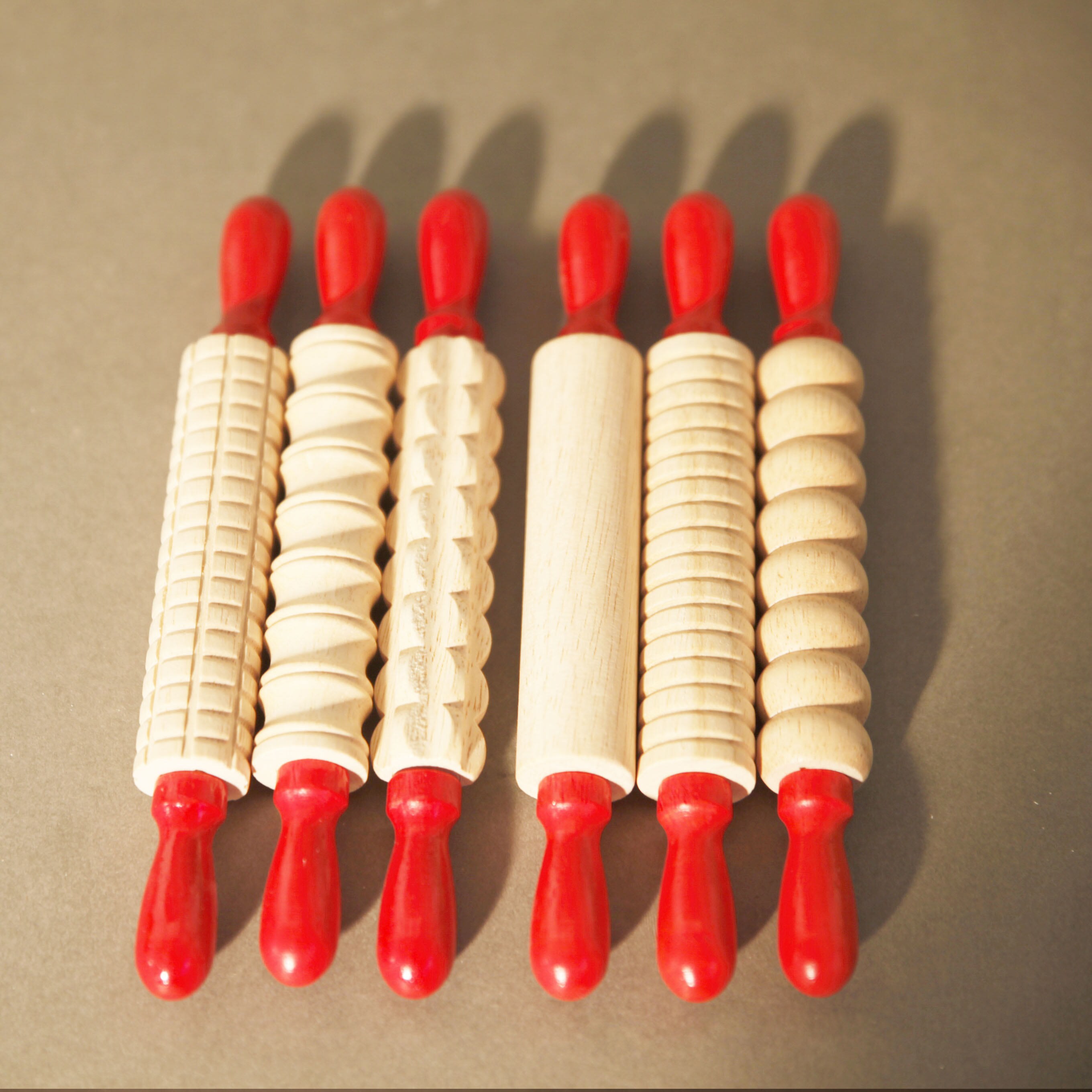 Mini Pattern Rolling Pins 18 cm Length x 2 cm width each Etsy