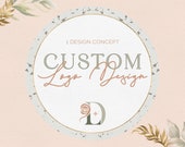 Custom Logo Design, Small Business Brand, Design Package, Branding, Watermark, Personalised, Etsy Shop