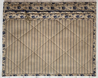 Cross Stitch Project Bag, Vinyl Front Project Bag, Cross Stitch Gift, Needlework, Needlepoint, Embroidery Project Bag, WIP, Vintage