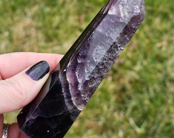 Purple Fluorite Tower | Fluorite Point