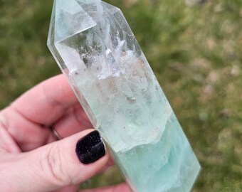 Green Fluorite Tower | Fluorite Point