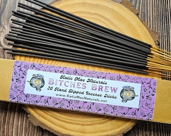 Bitches Brew Hand Dipped Incense | Incense Sticks | Pack of 20