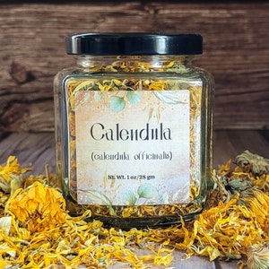 Organic Calendula Flowers | Dried Calendula Herb