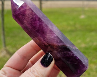 Purple Fluorite Tower | Fluorite Point