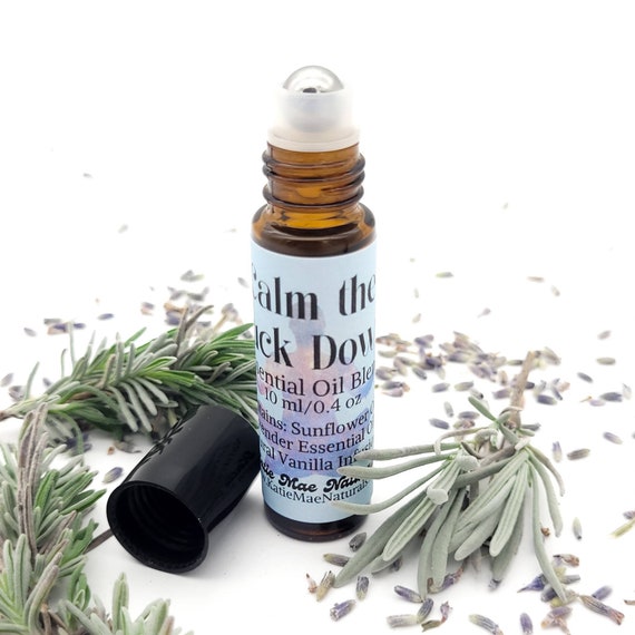 Lavender and Amber Essential Oil Roller