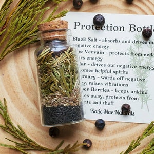 Protection Spell Bottle | Witch Bottle