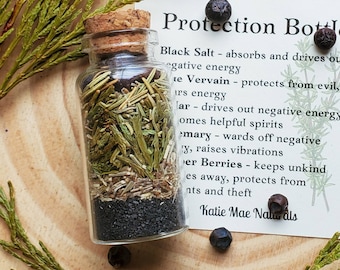 Protection Spell Bottle | Witch Bottle