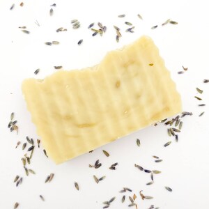 Lavender Cedarwood Shave Soap Shea Butter Soap For Shaving Eco Friendly Zero Waste Soap image 9