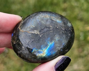 Labradorite Palm Stone