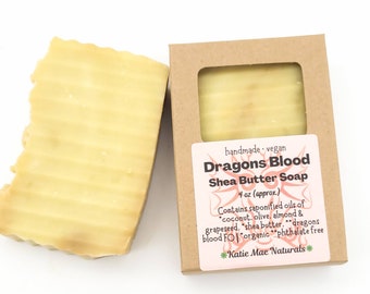 Dragons Blood Soap | Handmade Shea Butter Soap | Zero Waste Soap