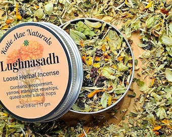 Lughnasadh Loose Herbal Incense | Lammas Incense Blend