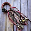 Witches Bells Door Wreath: Witchy Home Decor
