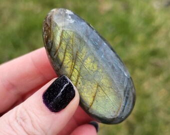 Labradorite Palm Stone