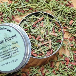 From the Forest Herbal Incense Blend | Loose Incense | Herbal Smoke Cleanse