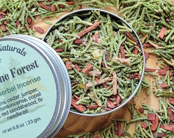 From the Forest Herbal Incense Blend: Cedar, Juniper, Pine