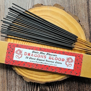 Dragons Blood Hand Dipped Incense | Incense Sticks | Pack of 20