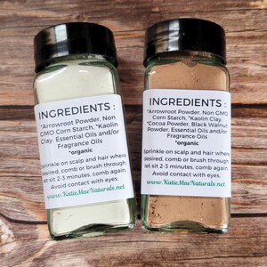 Natural Dry Shampoo | Shampoo Powder | Zero Waste image 4