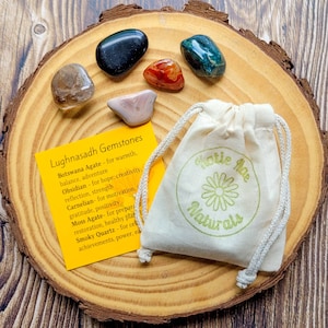 Lughnasadh Crystal Set | Gemstones for Lammas | Wheel of the Year